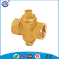 sanitary natural gas brass plug cock valve